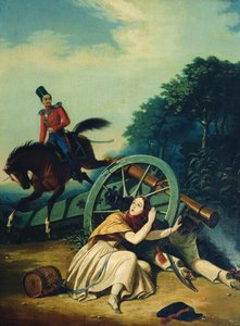 Scen från det fransk-ryska kriget 1812, 1830-talet