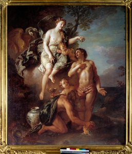 Enees gudomlighet. Målning av Charles De Lafosse (1636-1716)