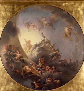 Soluppgång. Målning av Charles De Lafosse (1636-1716)