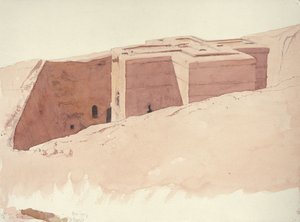 Giorgis I, Lalibela, Etiopien, 1996 (wc på papper)