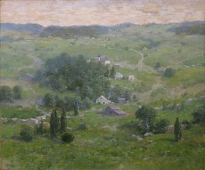 Försommar, före 1910. av Charlotte B. Coman