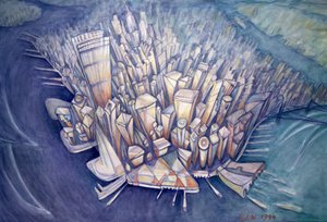 Manhattan från ovan, 1994