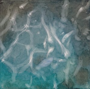 Aqua Marine, 2000 (olja på gesso)
