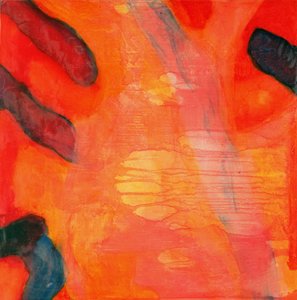 Clown Fish II, 1997 (olja och glasyr på gessobräda)