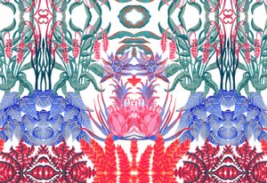 Jungle Jim, 2015 (akryl) av Charlotte Orr