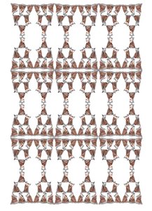 Teförpackningsdesign, 2018 (bläck och akvarell) av Charlotte Orr