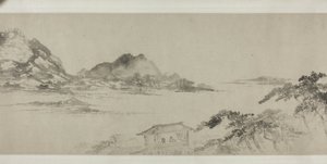 Paviljongen med åtta dikter 八詠樓詩畫 av Chen Chun