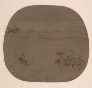 Höstjakten, ca. 1201-4. av Chen Juzhong