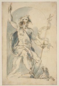 Johannes Döparen av Cherubino Alberti