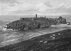 St. Patricks Island, Peel, Isle of Man, c1896