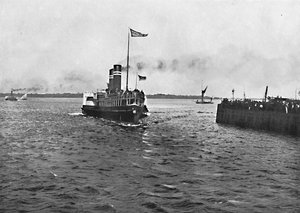 Koh-I-Noor nära Harwich, c1896