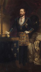 Albert Edward, prins av Wales som stormästare, 1885