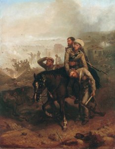 Löjtnant William George Cubitt (1835-1903) som fick Victoriakorset i Lucknow under det indiska myteriet den 30 juni 1857, omkring 1860.