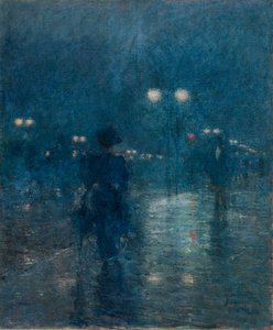 Fifth Avenue Nocturne, ca 1895 (olja på duk)