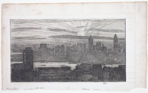Manhattan av Childe Frederick Hassam