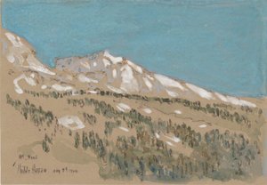 Mt. Hood av Childe Frederick Hassam