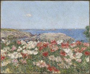 Vallmo på Isles of Shoals av Childe Frederick Hassam
