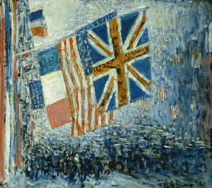 Den stora paraden av Childe Frederick Hassam