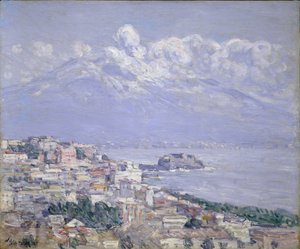Vesuvius av Childe Frederick Hassam