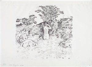 Vilda körsbärsträd av Childe Frederick Hassam