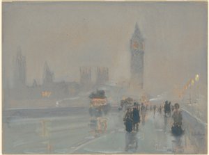 Big Ben av Childe Hassam
