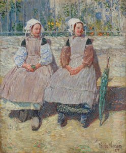 I solljuset av Childe Hassam