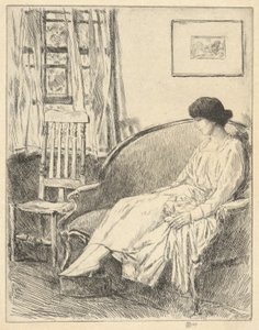 Öppet fönster av Childe Hassam