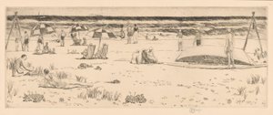 Beach Club, Easthampton av Childe Hassam