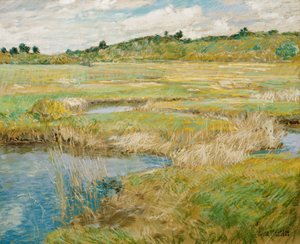 Ängen i Concord av Childe Hassam