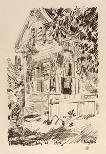 Serviceflaggan av Childe Hassam
