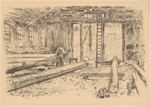 Sparbutiken, Gloucester av Childe Hassam