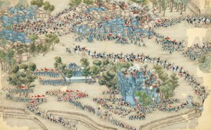 Taipingupproret, efter 1864. av Chinese Master.