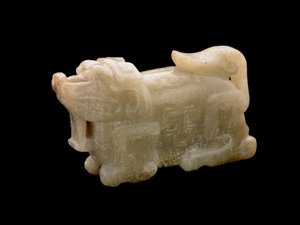 Djurliggande, 1700-1800 av Chinese School
