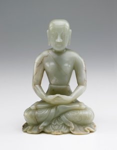 Snideri av Shakymuni Buddha som en asket, 1600-1700-talet av Chinese School