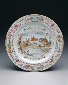 Laddare, c.1740-50 av Chinese School