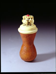 Cricketbur för kinesisk kalebass och elfenben (se 197772) av Chinese School
