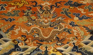 Tygdesign (textil) av Chinese School