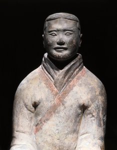 Stor krigare från Xian, mausoleet i Qin Shi Huang, Lintong-distriktet, Xi