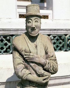 Staty av en europeisk soldat
