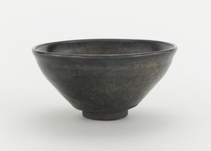 Teskål, Fujian-provinsen, Northern Song eller Southern Song-dynastin, 1100-1200-talet (keramik)