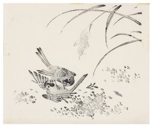 Tio bambuserier, 1700-tal av Chinese School