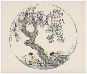 Tio bambuserier, 1700-tal av Chinese School