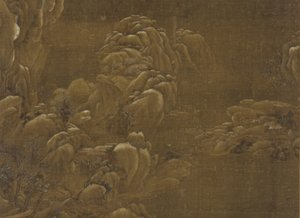 Vinterlandskap, Ming- eller Qingdynastin, 1400-1700-talet