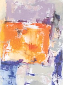 Abstrakt komposition, Vipassana-serien, 2018 av Ching Fun Tso