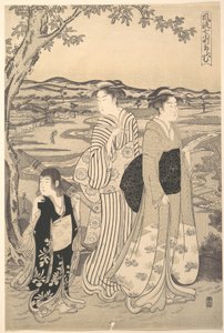 Papegoj-Komachi av Chobunsai Eishi
