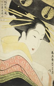 Misayama of the Chojiya, från serien Beauties of the Licensed Quarter
