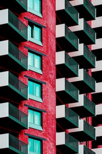 Livfull modern arkitektur