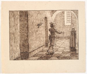 Illustration för St. St. Blicher, De tre heliga kvällarna av Christen Dalsgaard