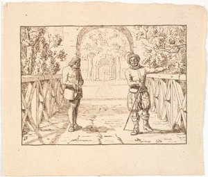 Illustration för St. St. Blicher, De tre heliga kvällarna av Christen Dalsgaard