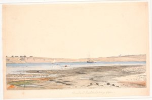 Krabbesholms strand av Christen Dalsgaard